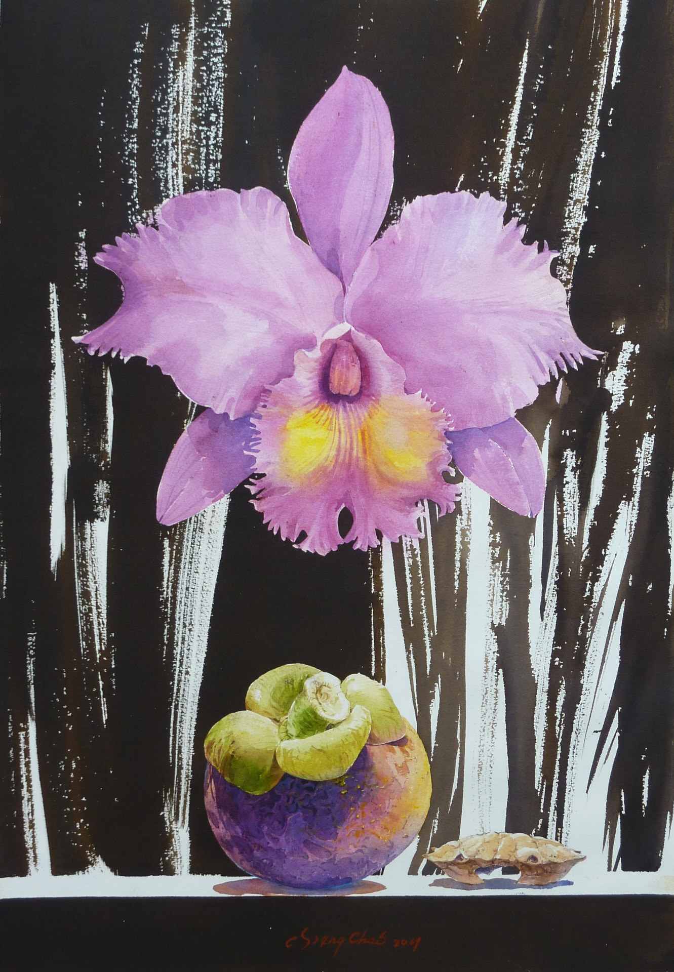 The Memory of Mangosteen I by Angelo Chia Seng Chai