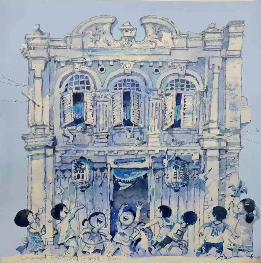 Blue by Alex Leong Yim Kuan