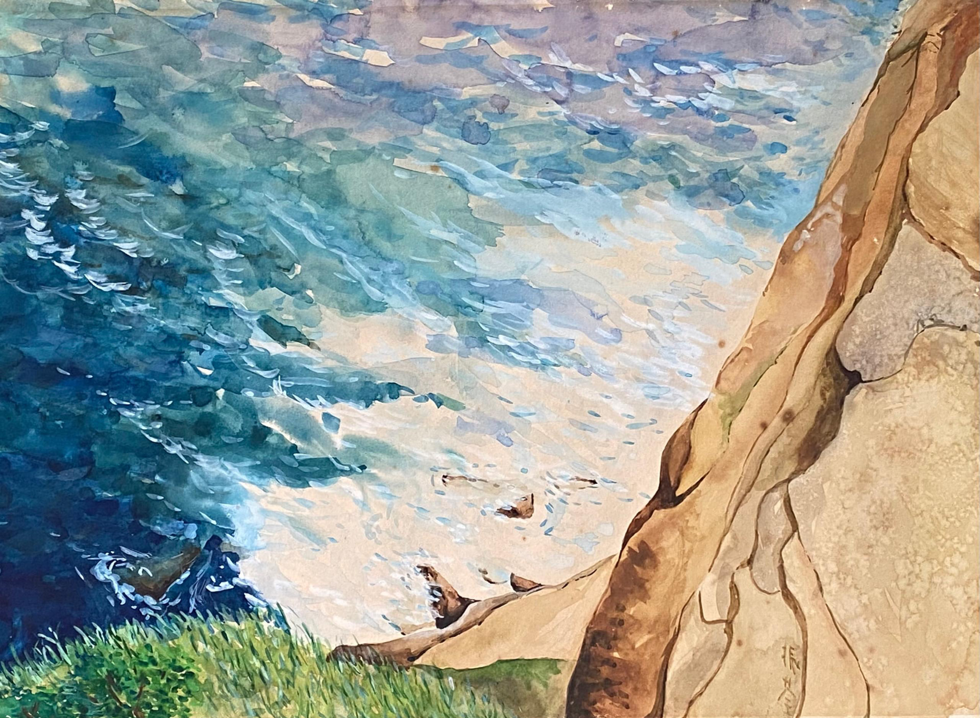 1999 Watercolour by Ng Chen Chuan