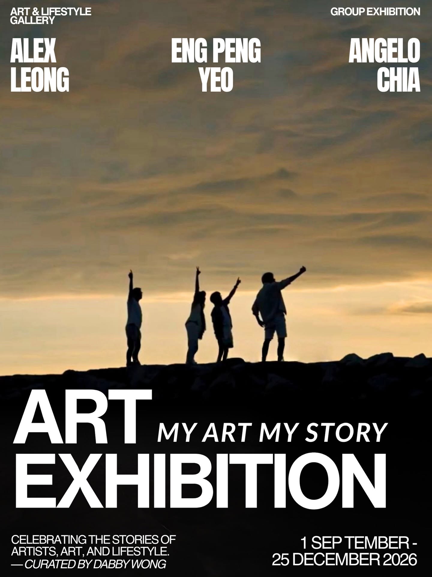 My Art, My Story exhibition poster
